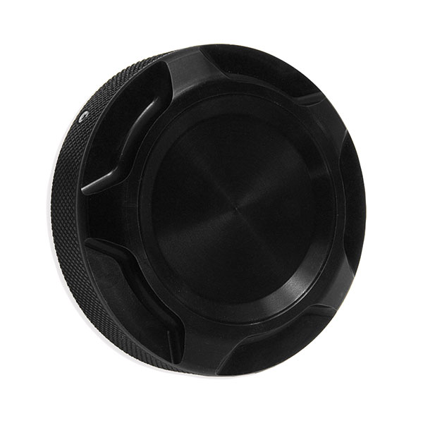 WH Billet Fuel Cap Cover Black Anodized (each) For WH non-locking  2.80 OD caps
