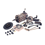 AX15 Kit with Brand New Transmission and Twin Stick For 73-77 Bronco J-Shift Dana 20