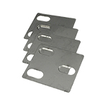 Deluxe Door Hinge Shim Kit Stainless (Does 4 Hinges)