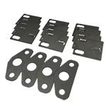 Deluxe Door Hinge and Striker Shim Kit Stainless (Does 4 Hinges and 2 Strikers)