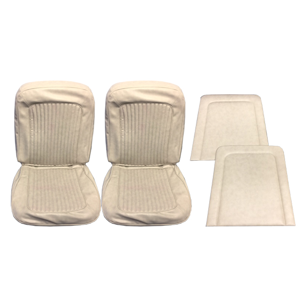 Front Seat Upholstery Cover Set Parchment 