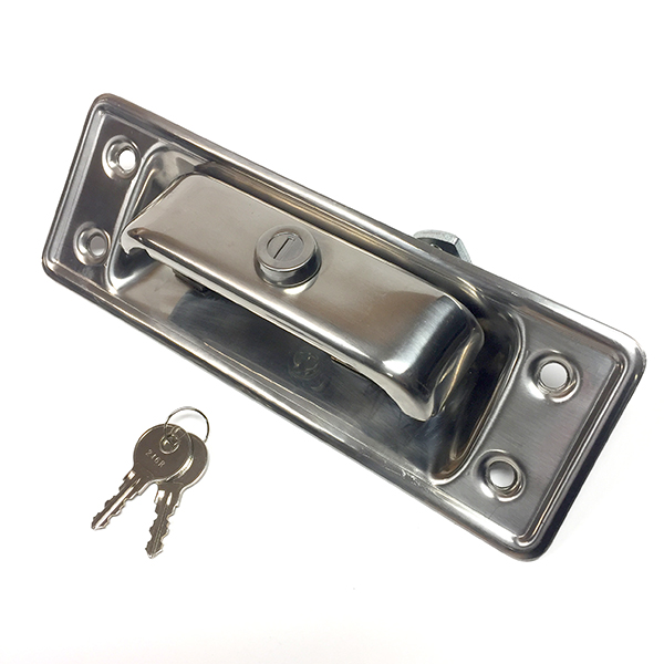 Locking Tailgate Release Handle Stainless Steel 