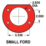 Small Ford Bronco Flange
