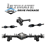Ultimate Drive Package Advantek Dana 44 FDU with Spicer Extreme Half Shafts and Ultimate Dana 60 ELD 