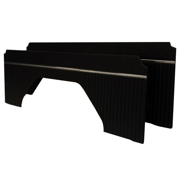 Early Bronco Black Interior Quarter Panel Inserts for Soft Top or Roadster