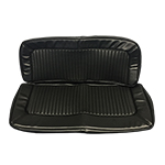 Rear Seat Upholstery Cover Black 