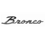 66-77 Bronco Script Emblem  