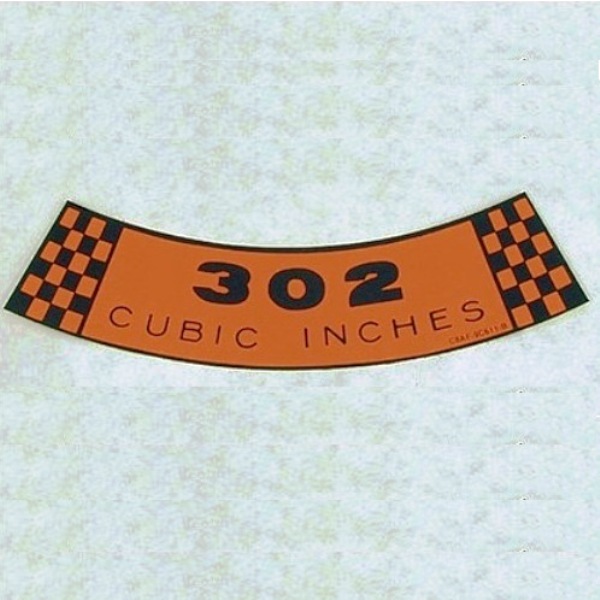 302 Sticker Decal 