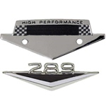 289 Emblem & High Performance Badge 