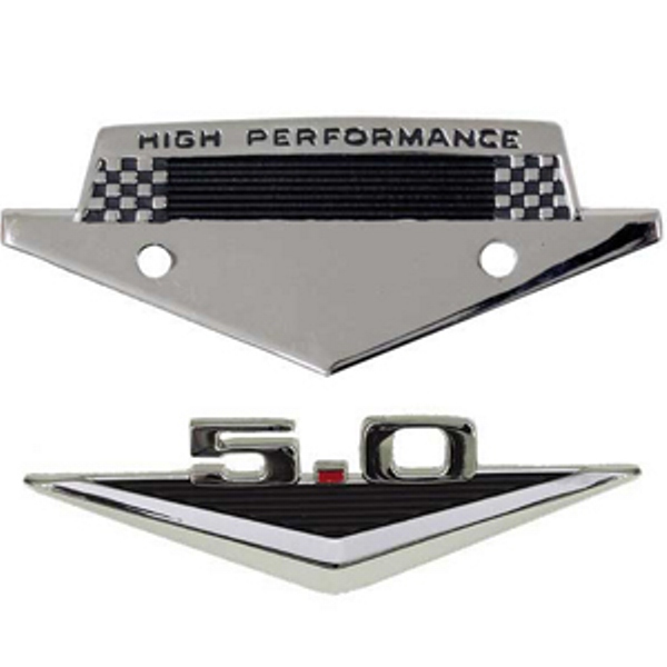 5.0 Emblem & High Performance Badge 