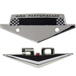 5.0 Emblem & High Performance Badge 
