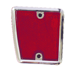 Driver Red Rear Reflector, 70-77 Bronco