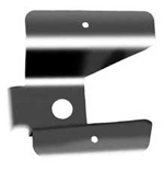 Stainless Rear Reflector Mounting Bracket, 70-77 Bronco w/Tire Rack 