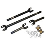 4340 ChroMo Axles w/Gold Joints for use with 66-77 Bronco Dana 44