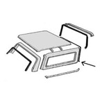 Roof Front Seal 78-79