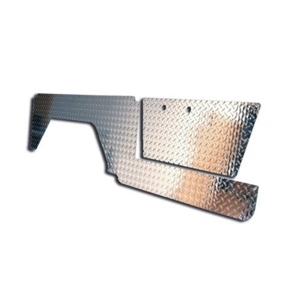 Diamond Plate Kit - Door, Lower Door & Quarter Panel 68-76