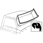 Windshield Seal 78-79 Bronco - OEM 