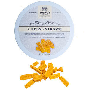 Pecan Cheese Straws Tin