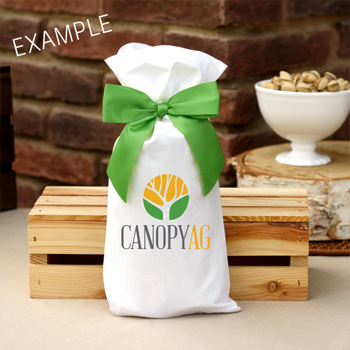14 oz Corporate Holiday Bag Roasted & Salted Pistachios