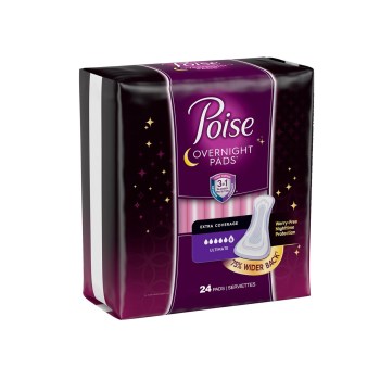 Poise Overnight Pads