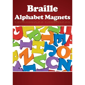 Braille Alphabet Magnets- 26 Upper Case Letters