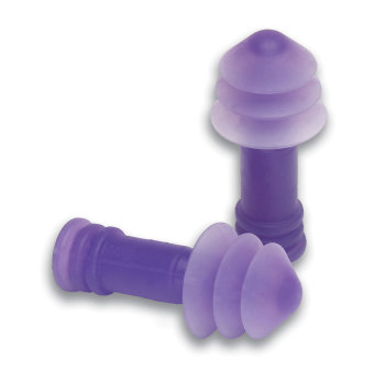 Macks AquaBlock Ear Plugs- 2 Pair Purple