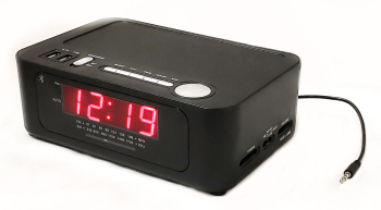 Wireless Charing Alarm Clock Radio Wireless Charing Alarm Clock Radio