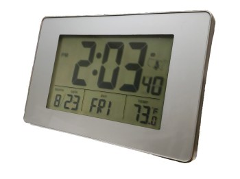 Atomic LCD Clock with 1.75-inch Numbers Atomic LCD Clock with 1.75-inch Numbers