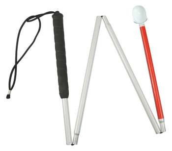 Europa Folding Cane with Reizen Marshmallow Hook Tip- 52-in.