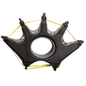 CanDo Digi-Extend Hand Exerciser w-16 bands-4 ea. Tan-Yellow-Red-Green