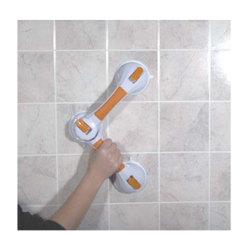 Multi-Position Suction Cup Grab Bar for Bath Safety
