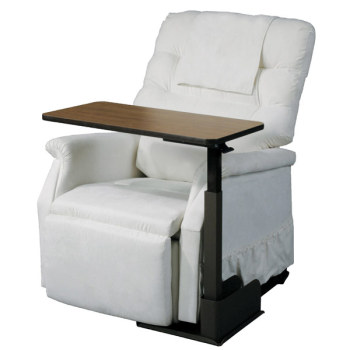 Deluxe Seat Lift Chair Overbed Left Side Table