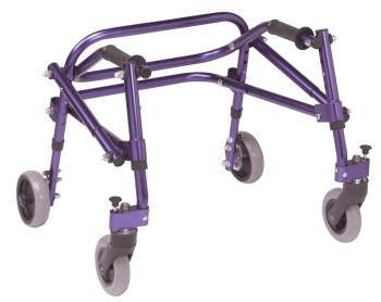 Drive Nimbo Posterior Walker- Extra Small- Purple