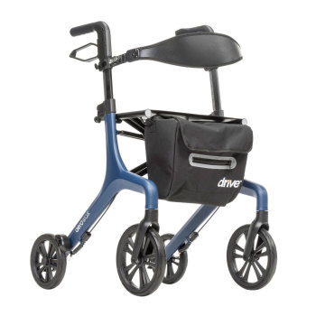 AeroWalk Ultra-Lite Rollator Standard - Blue