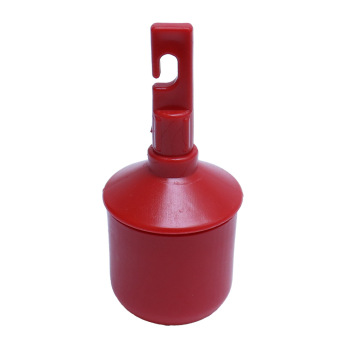 Reizen Cylindrical Cane Tip Red