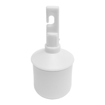 Reizen Cylindrical Cane Tip White