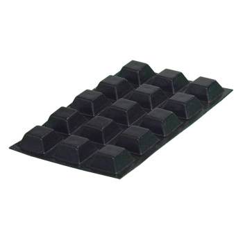 Bump Dots- Medium, Black, Square- 2 Packages