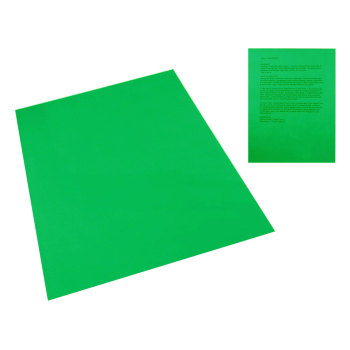 Dark Green Tinted Plastic Reading Sheet