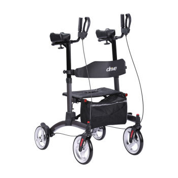 Elevate Upright Walker- Gray Elevate Upright Walker- Gray
