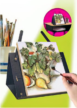 PROP-IT 2-in-1 Portable Desktop Easel