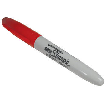 Super Sharpie - Red Marker