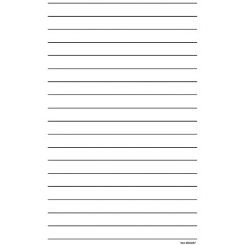 Giant Bold Line Writing Paper - Pad of 50 Giant Bold Line Writing Paper - Pad of 50