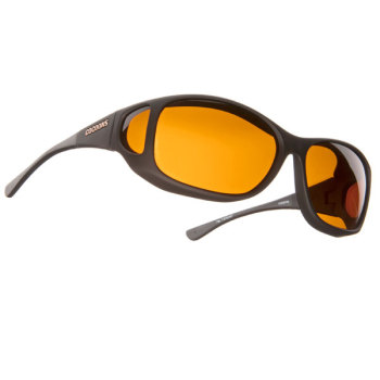 Cocoons Low Vision MX- Black Fr- Hazelnut Lens