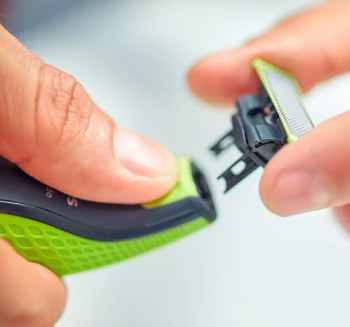 OneBlade Pro Hybrid Electric Trimmer-Shaver-Replacement Blades 2-Pack