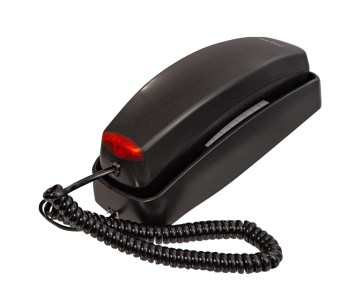 Trimline Telephone with Lighted Keys- Black