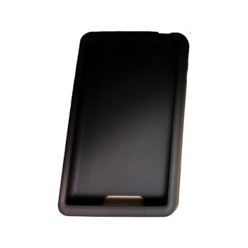 Silicone Skins with Lanyard and Wrist Strap - Black