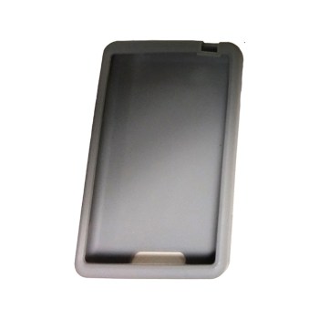 Silicone Skin with Lanyard and Wrist Strap - Grey