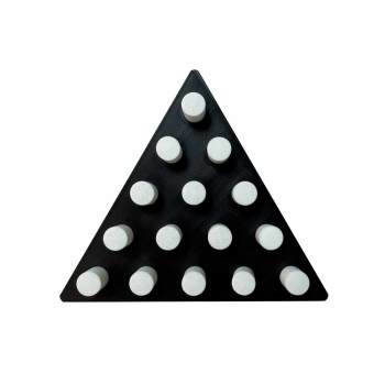 Classic Triangle Peg Game For Blind