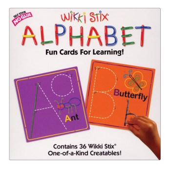 Wikki Stix Alphabet Fun Cards for Learning