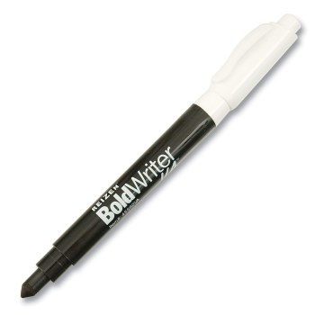 BoldWriter VA Pen- Variable-Tip Easy-To-See Bold-Point- Black